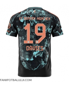 Bayern Munich Alphonso Davies #19 Tricou Fotbal Replică 2024-25 Barbati Deplasare